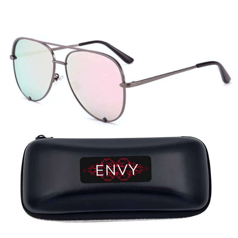 Mirror Shine Pink Envy Sunglasses