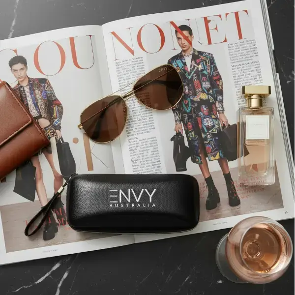 Ombre Pilot Tan Envy Sunglasses