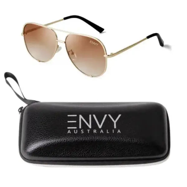 Ombre Pilot Tan Envy Sunglasses