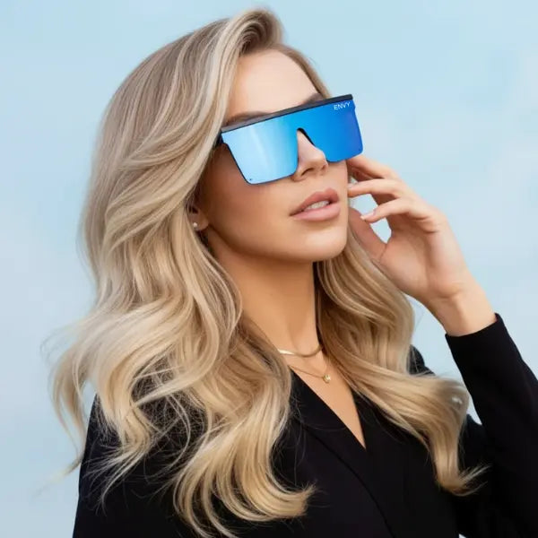Selena Blue Envy Sunglasses