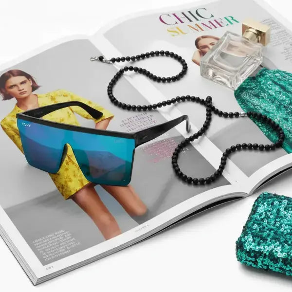 Selena Blue Envy Sunglasses