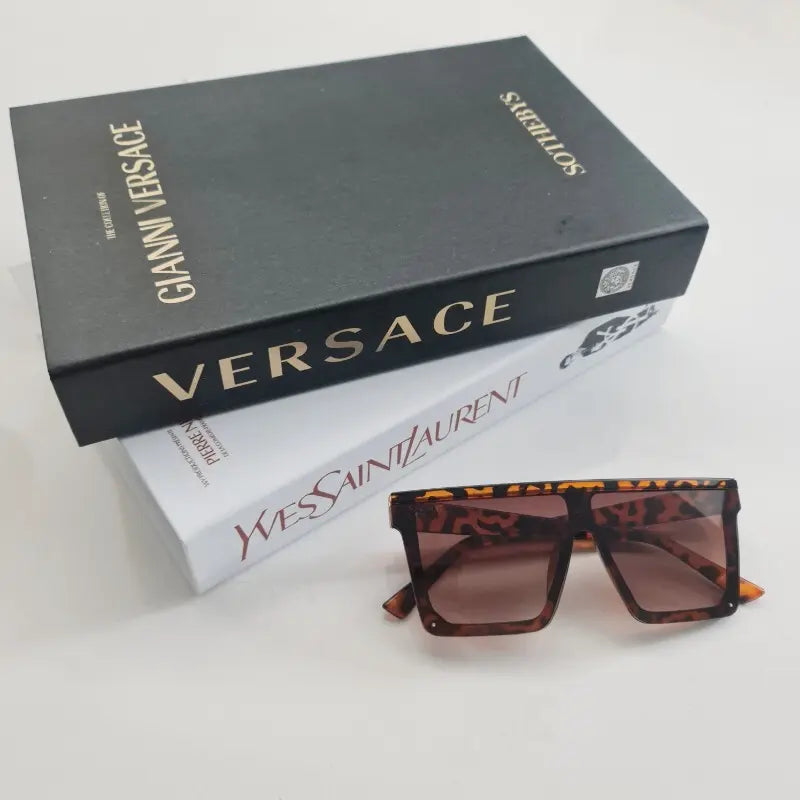 Selena Leopard Envy Sunglasses