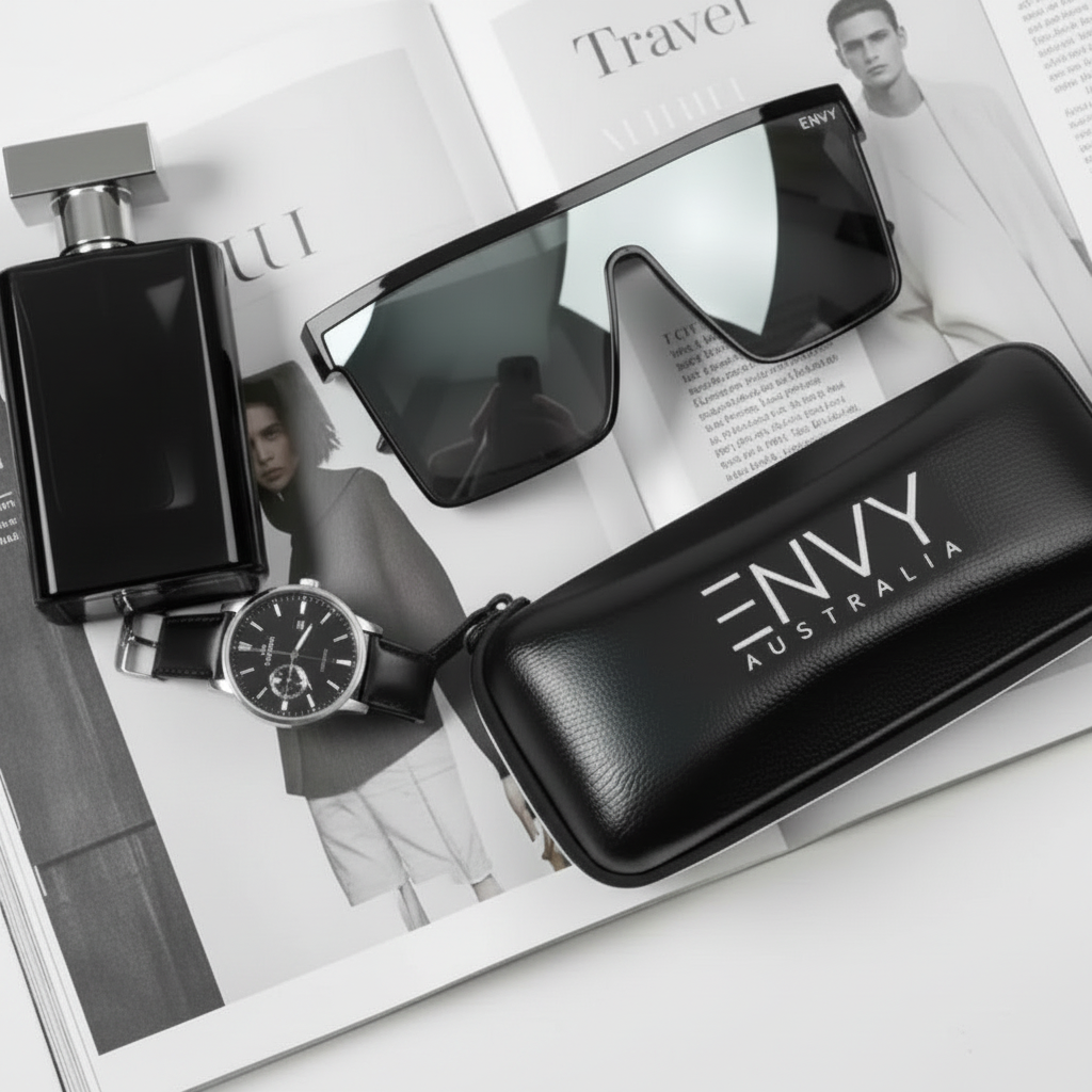 Sienna Silver Oversized Envy Sunglasses