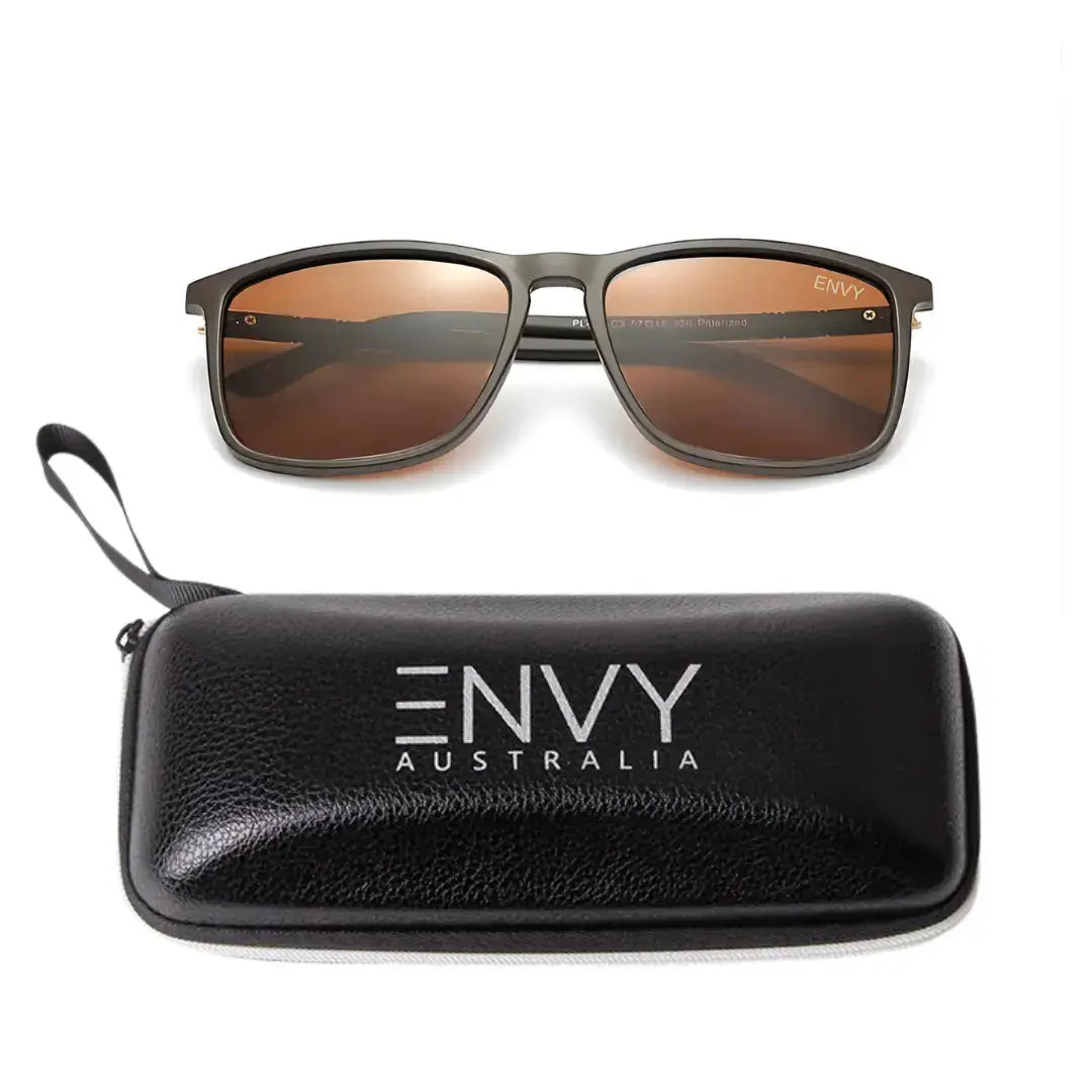 Trader Brown | Polarised Envy Sunglasses