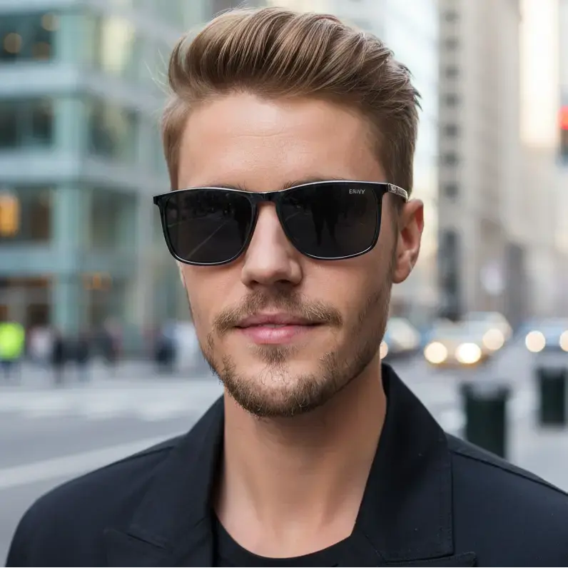 Trader Polarized Black Envy Sunglasses