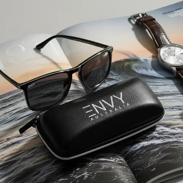 Trader Polarized Black Envy Sunglasses