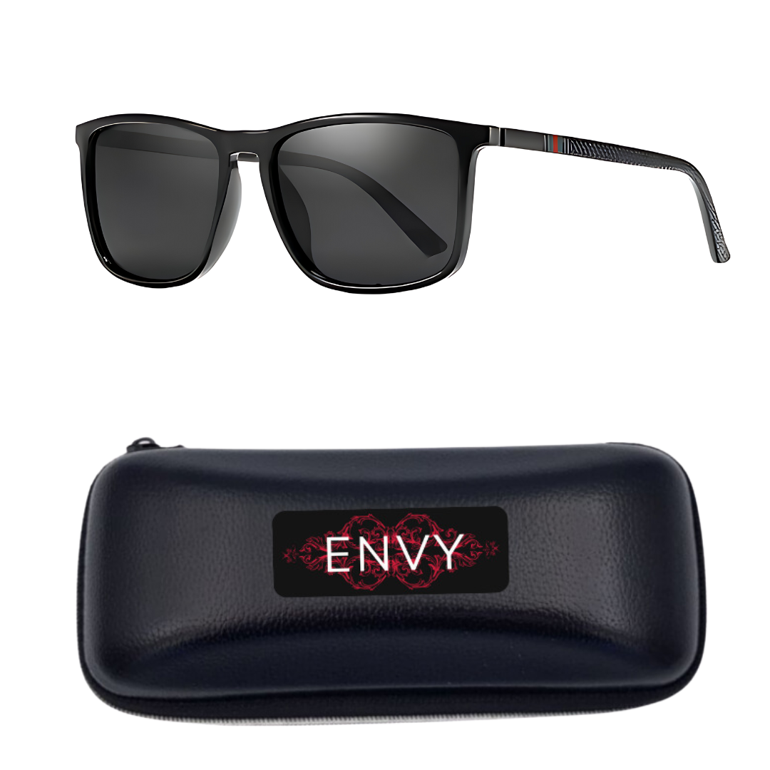 Trader Polarized Black Envy Sunglasses