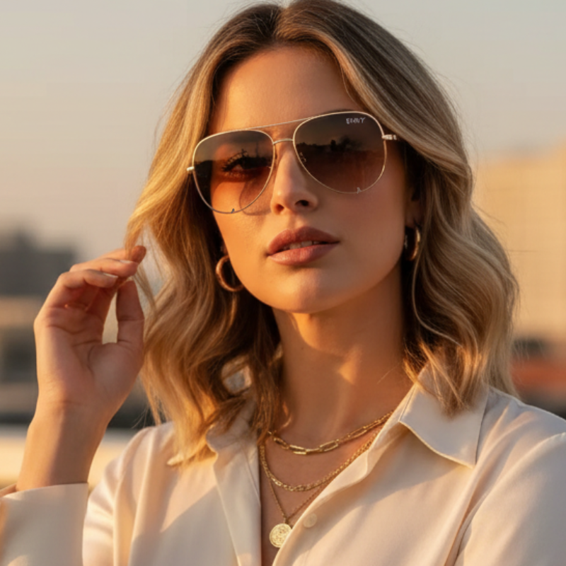 Iconic Ombre Tan Envy Sunglasses