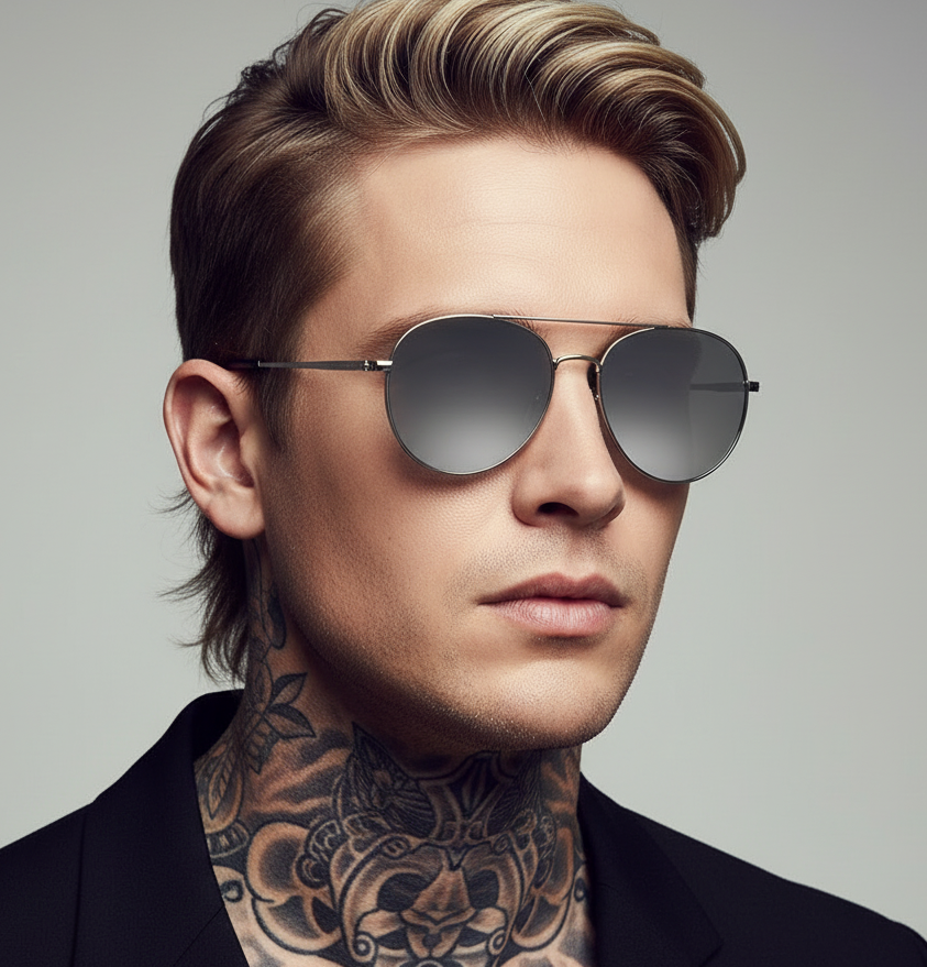 Iconic Silver Envy Sunglasses