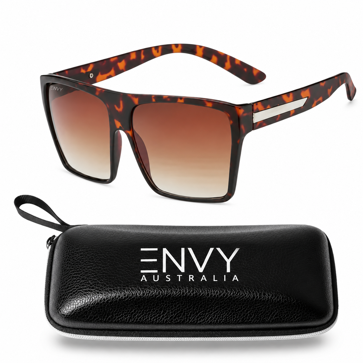 Sachi Leopard Envy Sunglasses